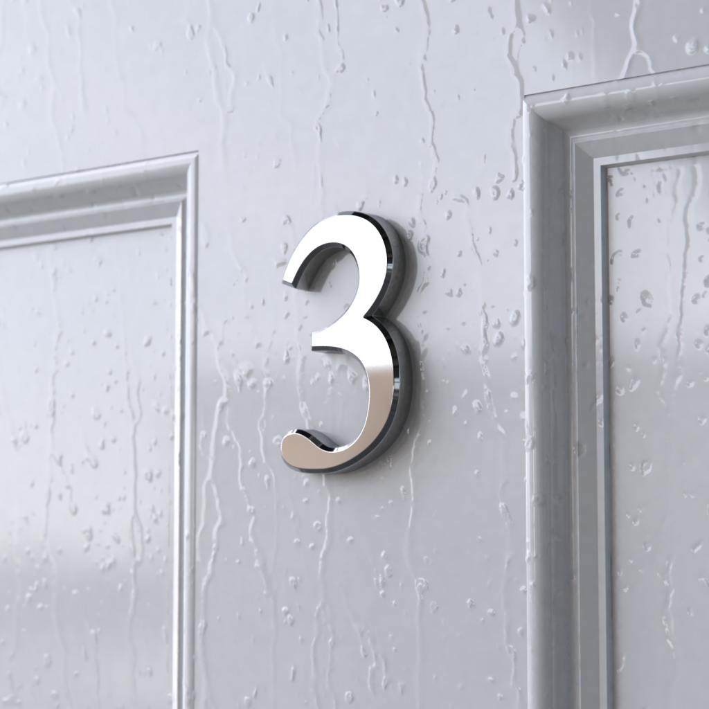 Self Adhesive Door Numbers