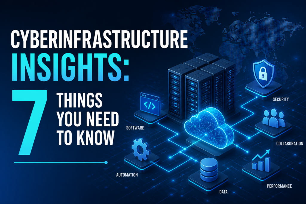 Cyberinfrastructure insights